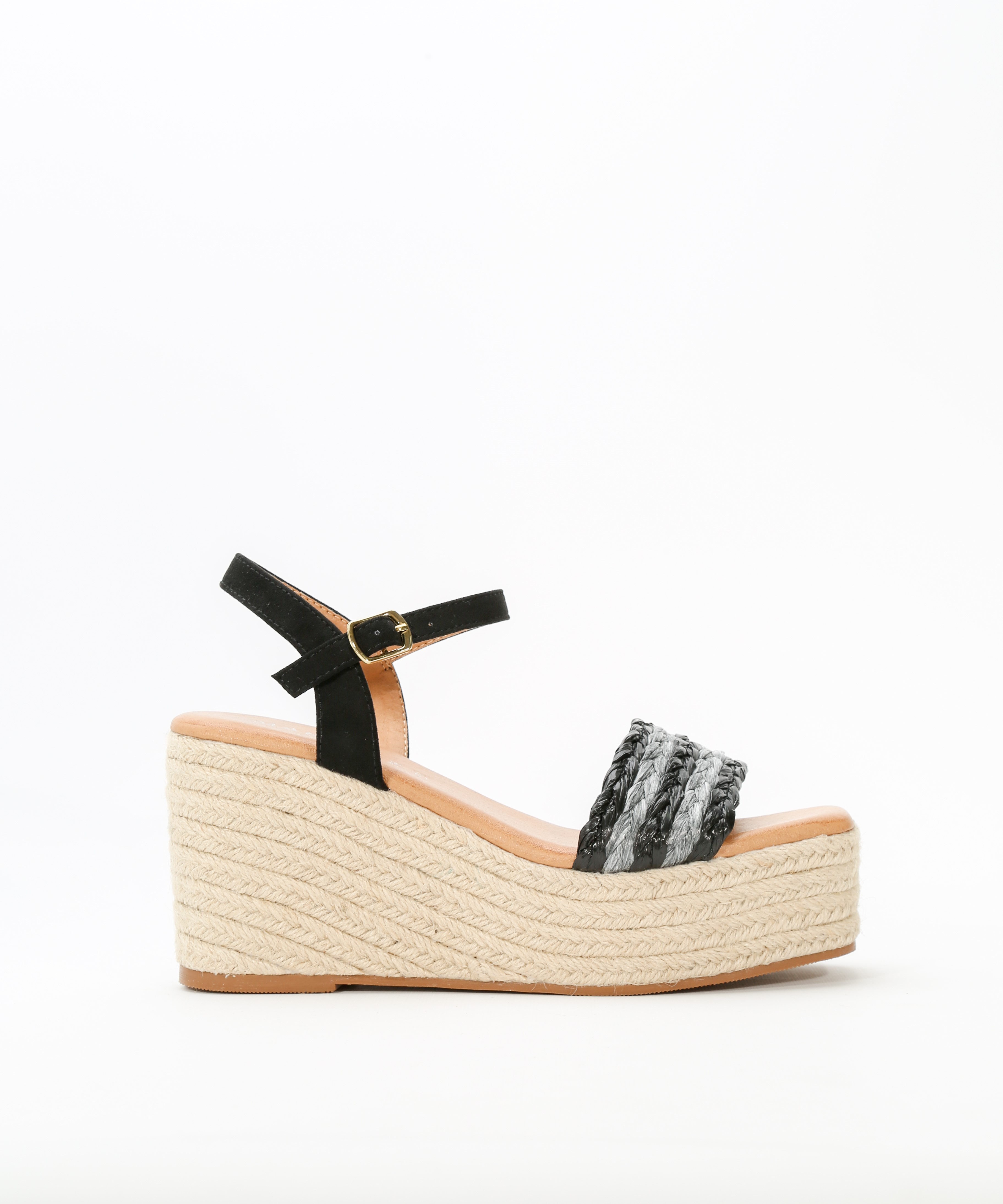 Sandalia esparto tiras trenzadas image number null